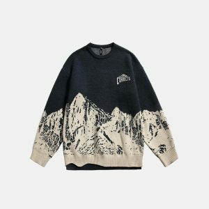 retro alps sweater   chic & crafted with iconic design 6556