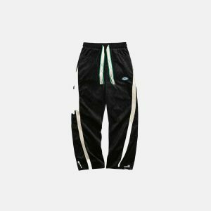 retro baggy sweatpants vintage comfort & urban style 2402