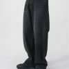 retro black wideleg jeans sleek vintage appeal 2585