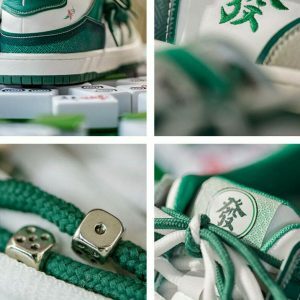 retro chinese character sneakers   youthful & dynamic design 2604