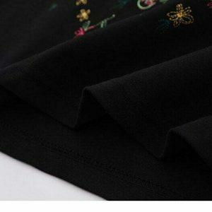 retro embroidered t shirt ancient china inspired chic 1079