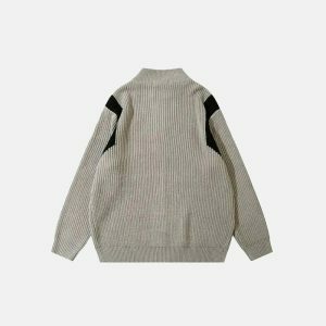 retro loose knit jacket   youthful & eclectic streetwear 2922