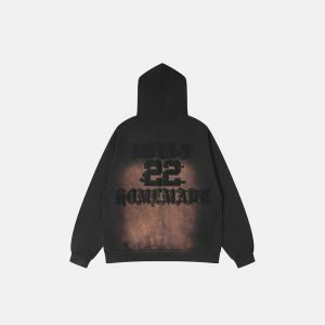 retro tunnel light hoodie   dynamic urban streetwear appeal 2207