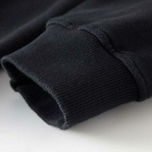 retro washed hoodie black & chic urban essential 4294