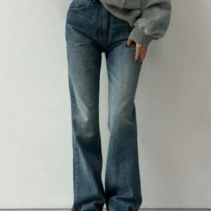 sleek loose denim jeans for women youthful & chic fit 1656