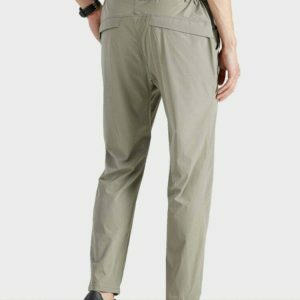 sleek mid waist loose straight pants timeless comfort 2955