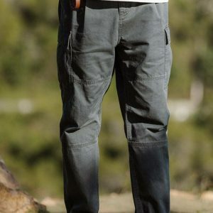 sleek vintage cargo pants   youthful streetwear classic 8246