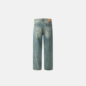 sleek washed jeans classic fit & youthful appeal 1263