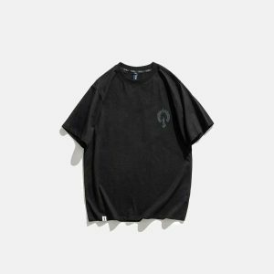 solid feast t shirt bold color & minimalist design 2809