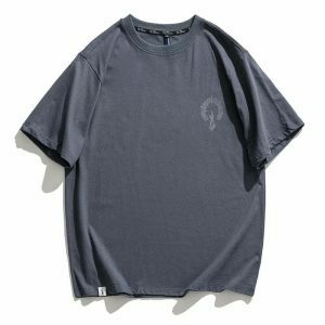 solid feast t shirt bold color & minimalist design 4622