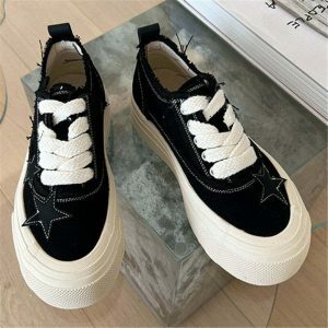 star thick bottom sneakers youthful & dynamic street kicks 3300