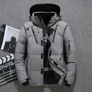 techwear spliced puffer jacket dynamic & youthful design 4773