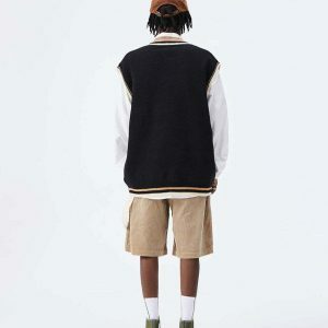 thick fleece vest warm & sleek urban outerwear 2292