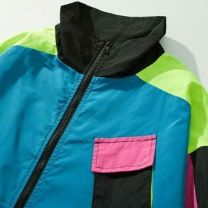 urban chic windbreaker track jacket   sleek & trendy design 6246