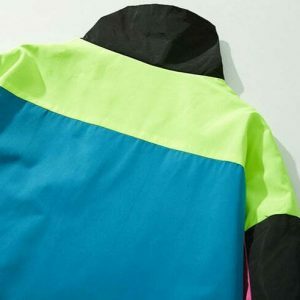 urban chic windbreaker track jacket   sleek & trendy design 6687