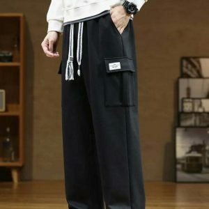 urban multi pocket baggy sweatpants sleek & trendy comfort 5396