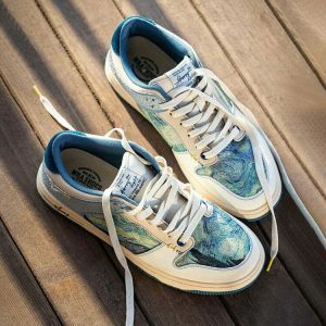 van gogh starry night sneakers iconic artistic design 4554