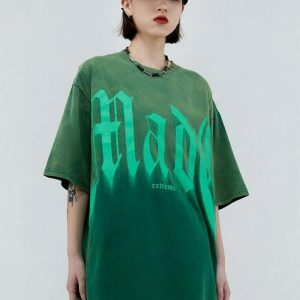 vibrant gradient dye tee extreme design youthful appeal 1272