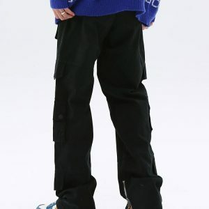 vintage cargo pants reinvented   sleek & urban style essential 8098