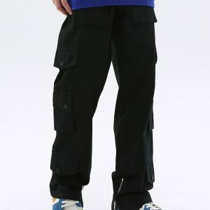 vintage cargo pants reinvented   sleek & urban style essential 8639