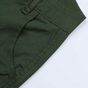 vintage chic cargo pants for women   sleek & trendy fit 7064