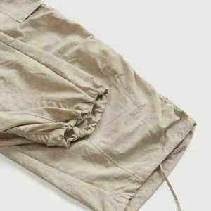 vintage distressed cargo pants   edgy baggy fit 6204