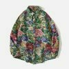 vintage floral shirt oversized & chic streetwear classic 5408