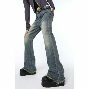 vintage high waist denim jeans chic & timeless appeal 3006