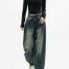 vintage high waist jeans chic & timeless appeal 3499
