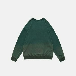washed star sweatshirt   youthful & dynamic streetwear icon 1055