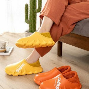 waterproof cotton insole slippers cozy & durable comfort 2933