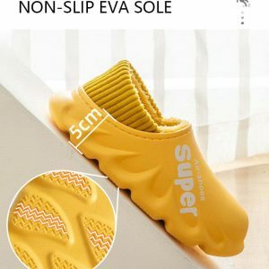 waterproof cotton insole slippers cozy & durable comfort 5717