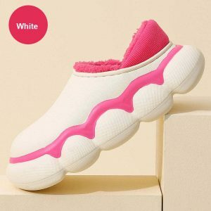 waterproof cotton insole slippers cozy & durable comfort 8416