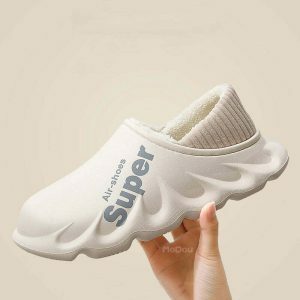 waterproof cotton insole slippers cozy & durable comfort 8585