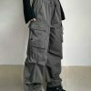 y2k parachute cargo pants sleek design & urban appeal 8859