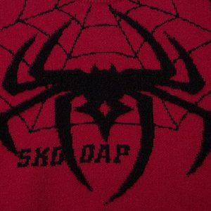 y2k spider sweater   iconic web design urban trendsetter 7291