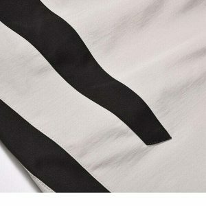 y2k striped patchwork joggers   retro & dynamic streetwear 2533