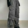 y2k vintage cargo pants   loose & youthful streetwear icon 6310
