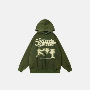 youthful 5sos hoodie iconic summer design & comfort 5946