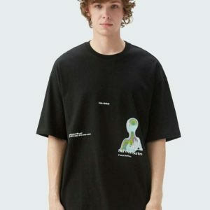 youthful alien t shirt   unique & trendy streetwear essential 1195