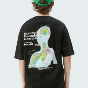 youthful alien t shirt   unique & trendy streetwear essential 8488