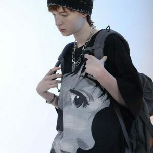 youthful anime girl tee   chic & vibrant streetwear essential 5765