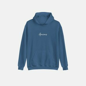 youthful anxious hoodie   bold comfort & urban 7177