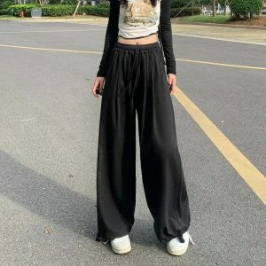 youthful baggy drawstring sweatpants for women street chic 1316