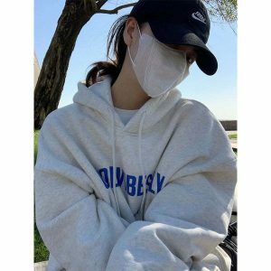 youthful baggy hoodie for women   chic & comfortable 4338