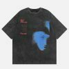 youthful bazzi washed t shirt streetwear classic 2094