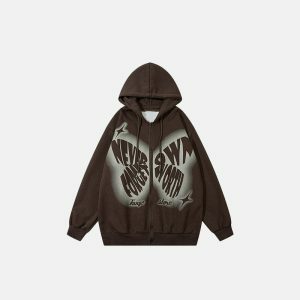 youthful butterfly zip up hoodie streetwear icon 6428