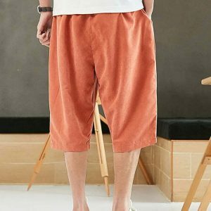 youthful calf length baggy shorts casual & trendy fit 2632
