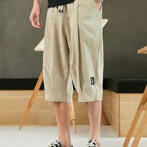 youthful calf length baggy shorts casual & trendy fit 7442