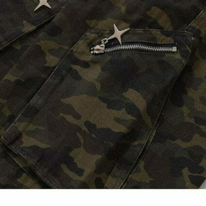 youthful camo cargo pants mid waist & streetwise comfort 8500